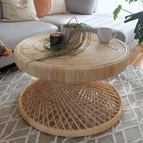 Temple and webster store rattan coffee table